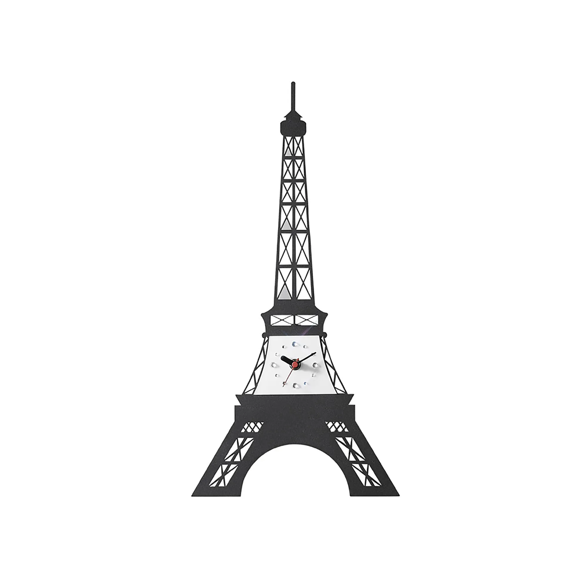 IL70130  Infinity Crystal Eiffel Tower Clock